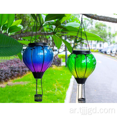 أضواء شمسية بالون الهواء الساخن